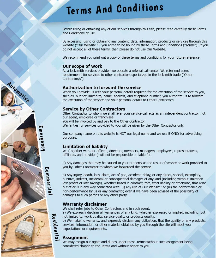 City Locksmith Services Tacoma, WA 253-733-5811